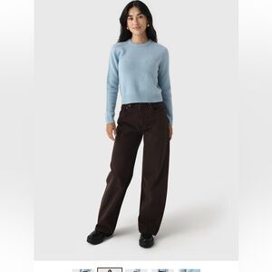 Agolde Low Curve Jeans in Sloe Berry